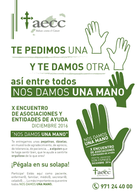 La Junta de Balears de la AECC actividades con motivo de la conmemoración del Día del Voluntariado