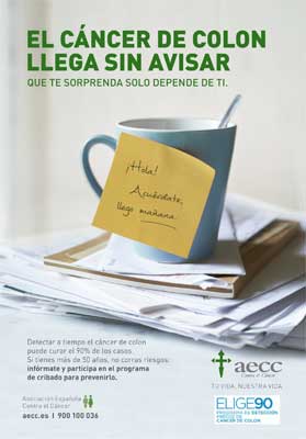 Campaña para la detención de cáncer de colon 