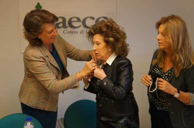 Entrega del galardón aecc Madrid