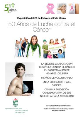 I Exposición de la Asociación Española Contra el Cáncer en San Fernando de Henares