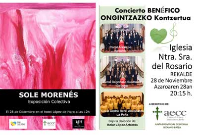 Actividades del Fair Saturday a beneficio de la AECC de Bizkaia