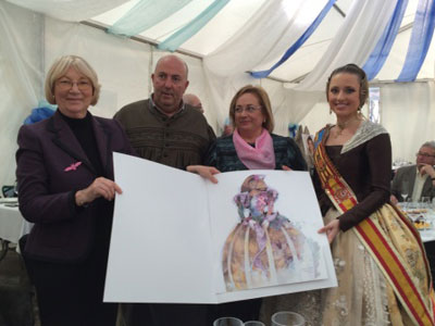 Miembros de la Falla Nou Campanar