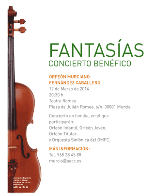 Fantasías. Concierto benéfico