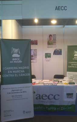 La aecc presente en la Feria del Corredor de Madrid