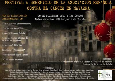 Festival navideño en Tudela