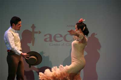 Desfile flamenco solidario en Alalpardo 