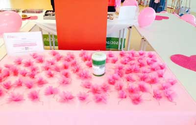 Flores solidarias. Málaga se Suma al Rosa 2013