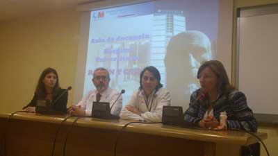 Mónica Fraca, Joaquín Marina, Isabel Pérez y Elena Segura
