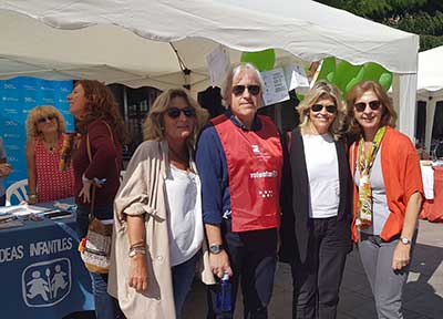 La AECC se suma por vez primera a la Feria del Voluntariado de Galapagar