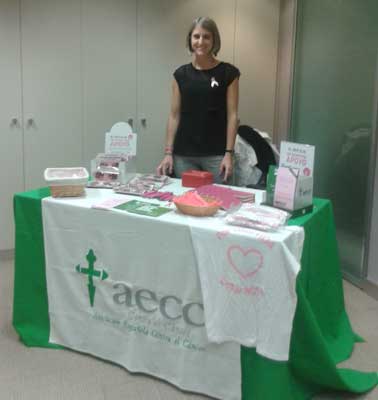 Más empresas que se suman al rosa y a la aecc. Garrigues