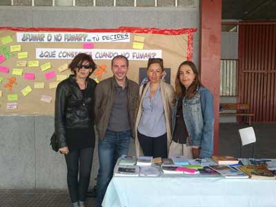 Sensibilización e Información contra el consumo de tabaco para alumnos de IES Felipe II y Juana de Castilla