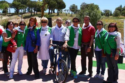 II Marcha Solidaria a beneficio de la aecc en Tres Cantos