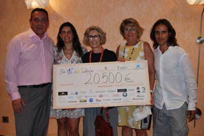 Entrega dels 20.500€ recaptats 