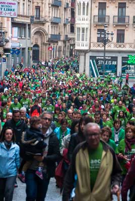 II Marcha Contra el Cáncer Salamanca
