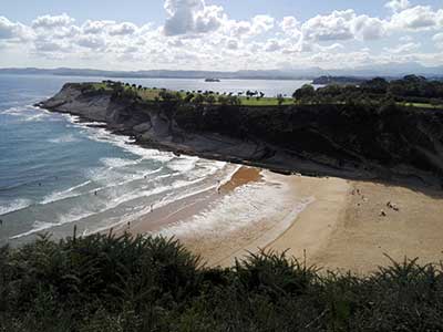 Marcha de las cinco playas
