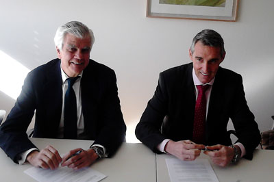 Firma de convenio de colaboración entre la aecc y el Hospital General de Villalba