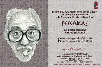 Exposición a favor de la AECC El Casar
