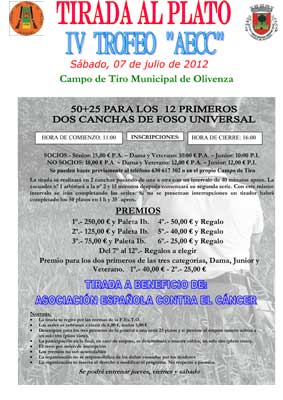 IV Tirada al Plato en Olivenza - Badajoz