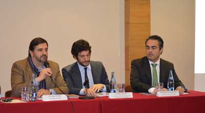 Jorge Hermida, Javier Goizueta y Antonio García