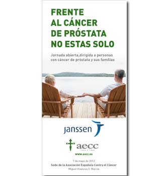 Frente al cáncer de próstata no estás solo