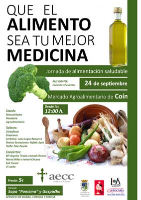 Jornada de Alimentación Saludable de AECC Coín