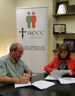 Nuevo convenio de colaboración con el centro Llumnova, de Basauri