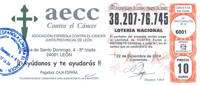 Lotería Navidad 2014