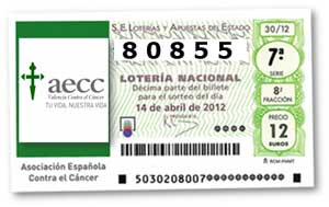 ¡Compra tu participación de lotería de Navidad de la aecc Navarra! 