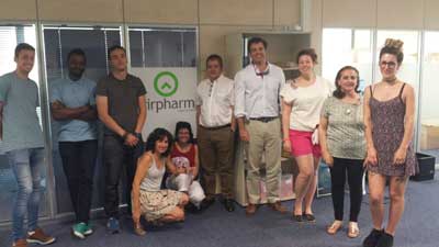 La empresa logística Airpham recibe la visita de la AECC para conocer los beneficios de la alimentación saludable