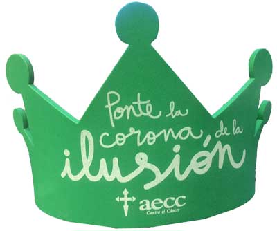 La Corona de la Ilusión inunda las redes de fuerza para los enfermos de cáncer