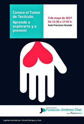 María Salvador, coordinadora de Voluntariado en el Jiménez Díaz, participa en una jornada sobre cáncer testicular