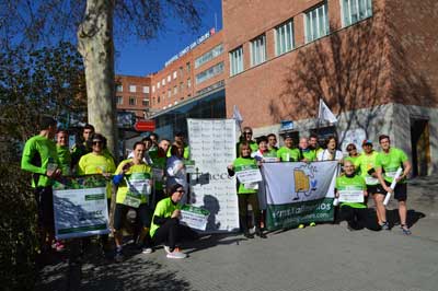 ‘Forrest Run’ une cinco hospitales de Madrid con el objetivo de dar a conocer la III Carrera de la AECC del 17 de abril