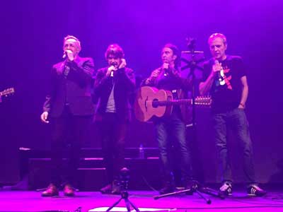 Más de un millar de asistentes vibra en Madrid con los acordes contra el cáncer de La Unión 