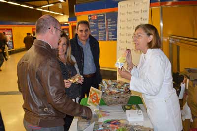 El mensaje personalizado de alimentación saludable de la AECC llega a los usuarios de Metro