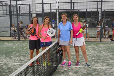 Ni el calor ni la lluvia impiden el éxito de participación solidaria en el VII Torneo de Pádel de la AECC