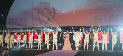 15.000 personas vibraron en Madrid en el cuarto concierto ‘Por ellas’ a beneficio de la lucha contra el cáncer de mama