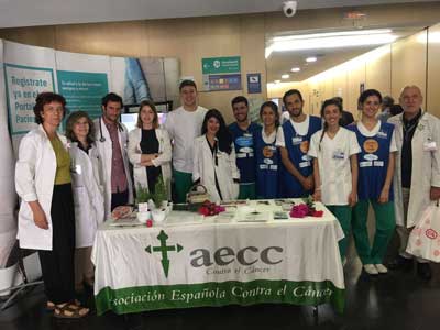 El Día Mundial sin Tabaco se vive intensamente en sedes locales de la AECC y en hospitales