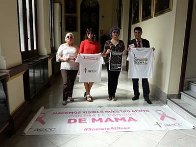 Más de 100 acciones de AECC Málaga en la Campaña de Mama 2017