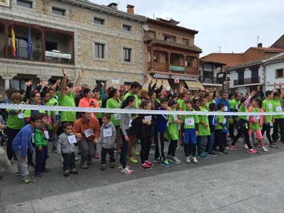 Marcha contra el cáncer Manzanares el Real 