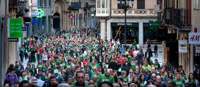III Marcha contra el cáncer, aecc Salamanca en marcha  