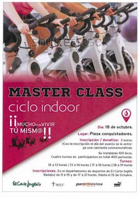 Jornada spinning en Badajoz