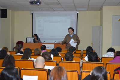 Jornadas de Puertas Abiertas en la aecc Madrid con motivo de la Semana de la Ciencia. 