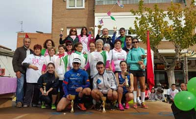Más de medio millar de participantes en la I Carrera en Marcha contra el Cáncer de Mejorada del Campo
