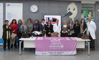 Jornada de formación “Presentación de la Unidad de Mama” para los voluntarios de la aecc en el Hospital de Torrejón