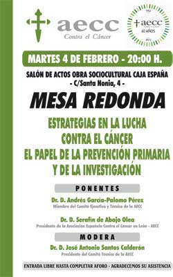 Estrategias en la lucha contra el cáncer aecc León