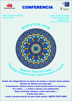 Cartel de la conferencia