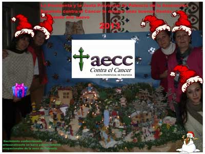 Felices Fiestas aecc Palencia