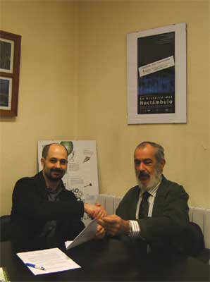 Acuerdo entre la compañía de teatro Nexoteatro y la Junta Provincial de Bizkaia 