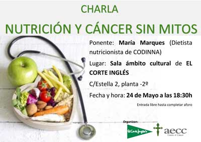 Nutrición y cáncer, sin mitos