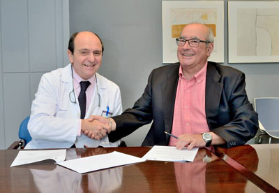 Acuerdo de colaboración entre a AECC de Bizkaia y el OSI Barrualde-Galadakao